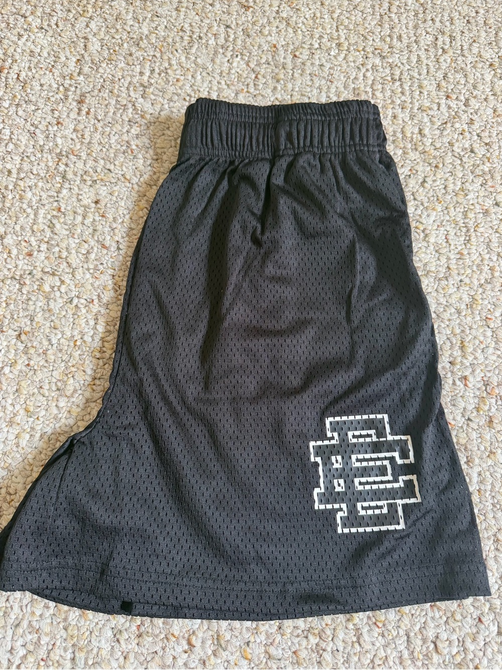 Eric Emanuel Black Mesh men’s ' Athletic Shorts